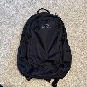 L.L. Bean Men's Backpack in Classic Black